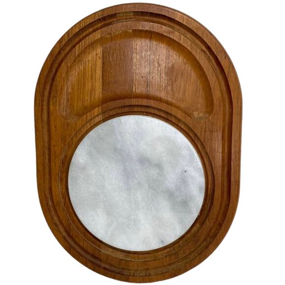 Vintage Dolphin Charcuterie Board Teak Wood Made In Thailand - Picture 5 of 9